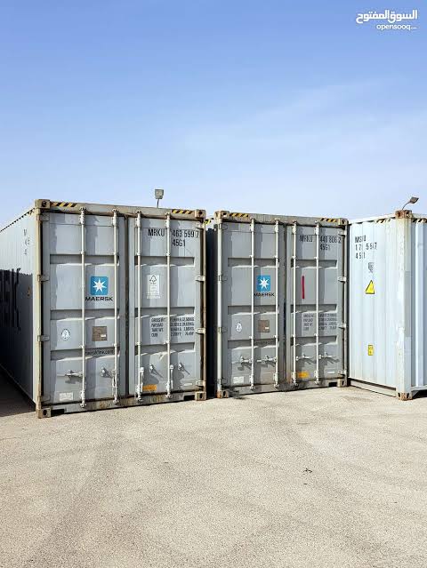 حاويات للبيع بمقاسات متعددة مختلفة